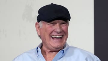 Feb 6, 2025; New Orleans, LA, USA; Terry Bradshaw at Fox Sports media day at Ernest N. Morial Convention Center.