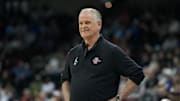 Mar 22, 2024; Spokane, WA, USA; San Diego State Aztecs head coach Brian Dutcher.