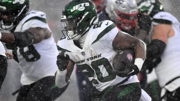 New York Jets running back Breece Hall