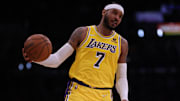 Anthony tuvo otra brillante actuación con los Lakers en su victoria ante los Hornets