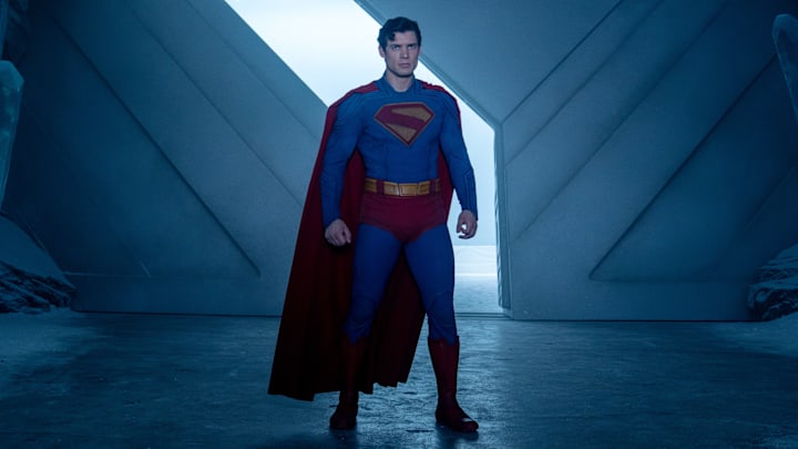 DAVID CORENSWET as Superman in DC Studios’ and Warner Bros. Pictures’ “SUPERMAN,” a Warner Bros. Pictures release. Photo Credit: Jessica Miglio. Copyright: © 2025 Warner Bros. Ent. All Rights Reserved. TM & © DC
