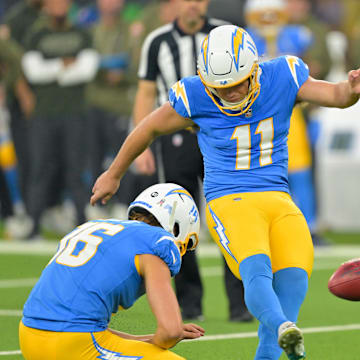 Cameron Dicker provided one of the few highlights of the Steelers-Chargers game.