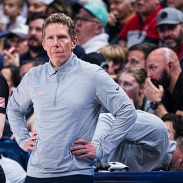 Gonzaga Bulldogs head coach Mark Few.