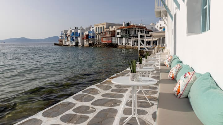 The Greek Island Mykonos Waits For Tourists