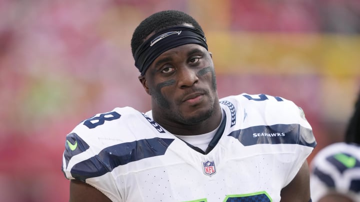 Seattle Seahawks linebacker Derick Hall