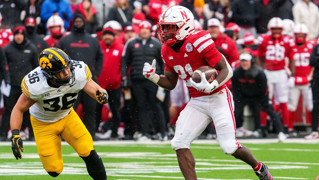 Emmett Johnson left it all on the field against Iowa. He was the lone bright spot on an otherwise dreary day Emmett Johnson left it all on the field against Iowa. He was the lone bright spot on an otherwise dreary day