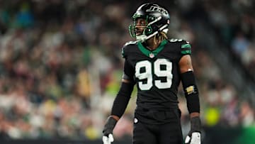 NY Jets defensive end Will McDonald