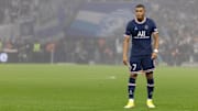 Kylian Mbappé face à l'OM.