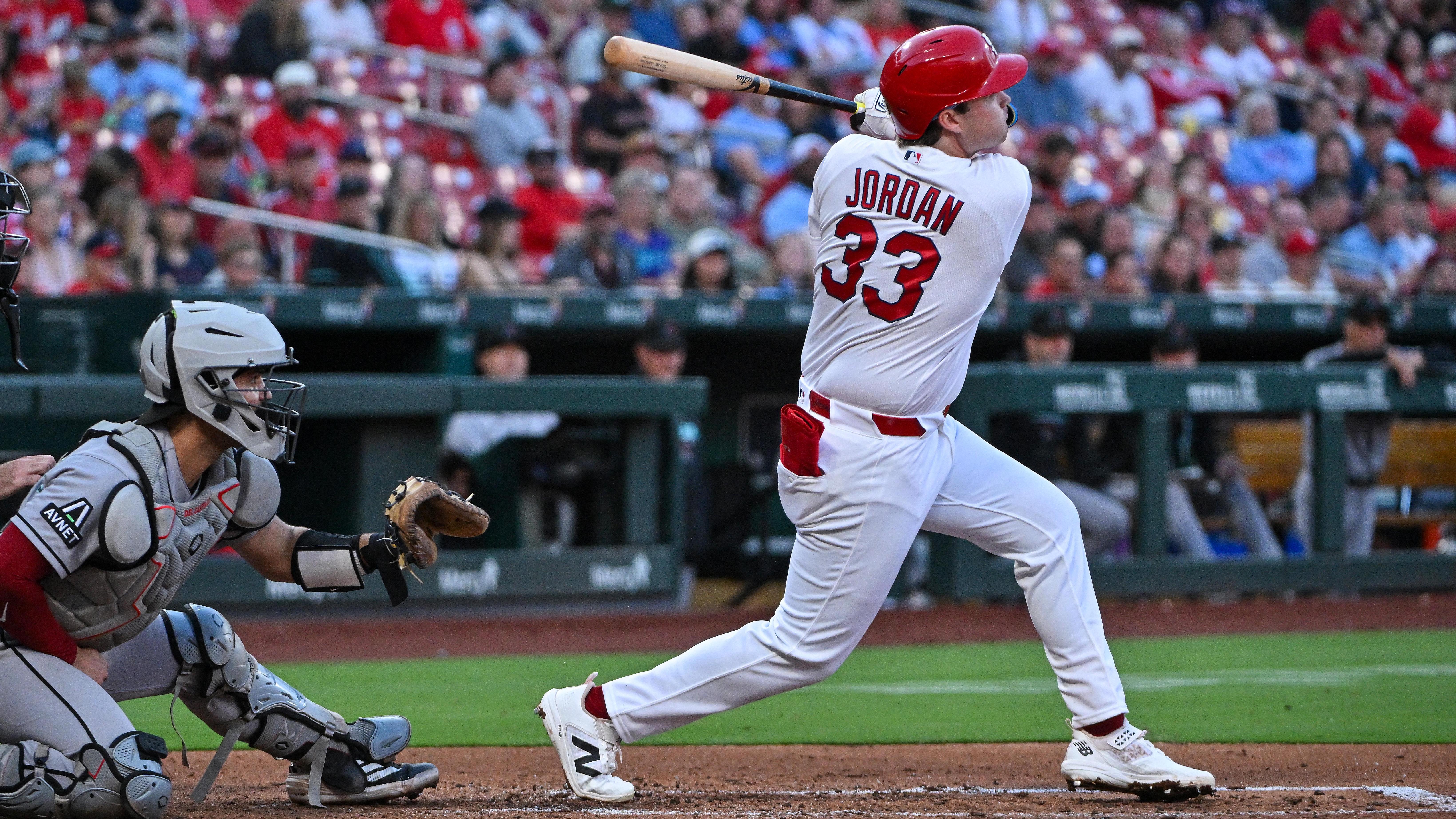 Cardinals' Blaze Jordan Makes 25-Year St. Louis RBI History