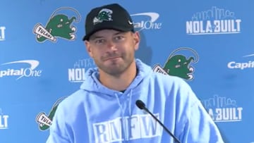 Tulane football coach Jon Sumrall's Sweatshirt Says It All