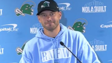 Tulane football coach Jon Sumrall's Sweatshirt Says It All
