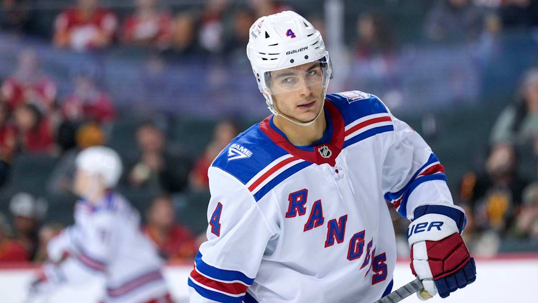 New York Rangers v Calgary Flames New York Rangers v Calgary Flames