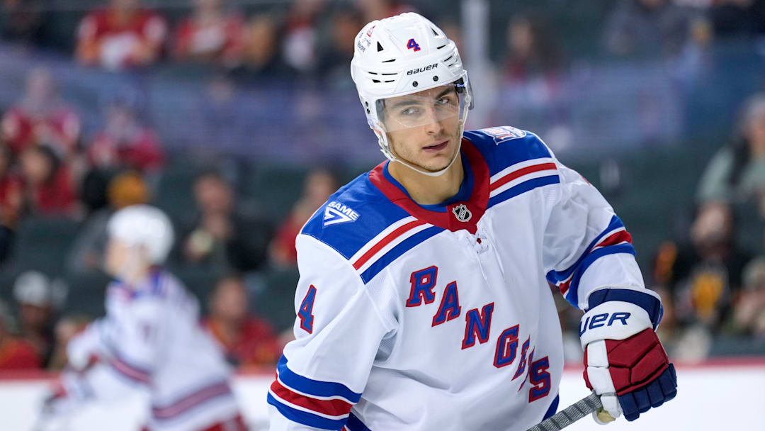 New York Rangers v Calgary Flames New York Rangers v Calgary Flames