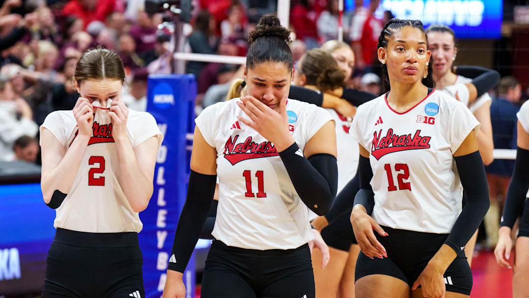 In a season that seemed like destiny for top-ranked Nebraska, it all came tumbling down as the team truly met its match.