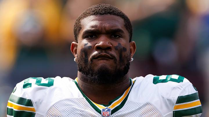 Green Bay Packers offensive lineman Jacob Monk