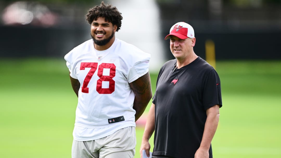 Tampa Bay Buccaneers general manager Jason Licht provided an update on where things stand with getting a deal done with Tristan Wirfs.