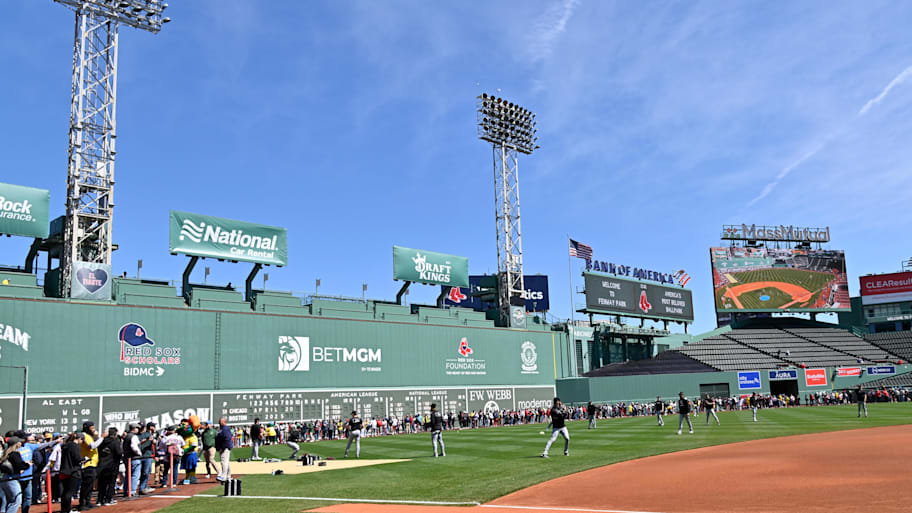 Fenway Park's Green Monster. | Eric Canha-Imagn Images