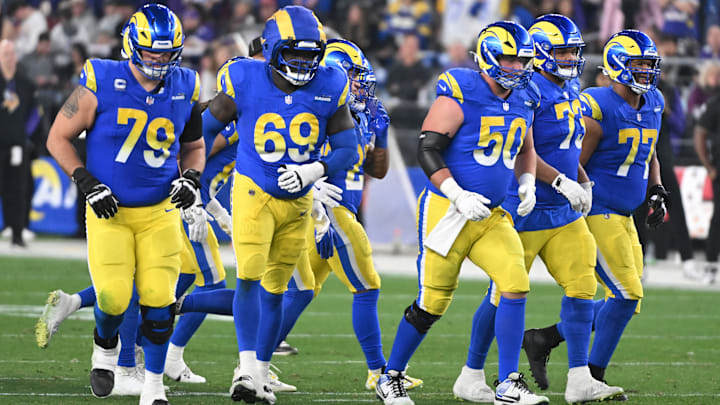 Los Angeles Rams offensive line
