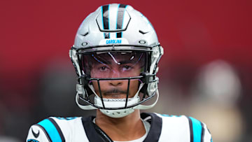 Carolina Panthers quarterback Bryce Young