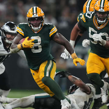 Green Bay Packers running back Josh Jacobs will attack the NFL's worst run defense against the Indianapolis Colts on Sunday.