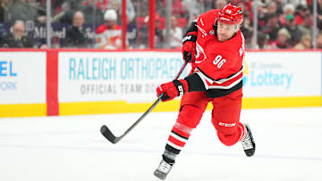 Calgary Flames v Carolina Hurricanes
