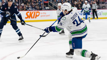 Vancouver Canucks v Winnipeg Jets