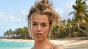 Hailey Clauson was photographed by James Macari in the Dominican Republic. 