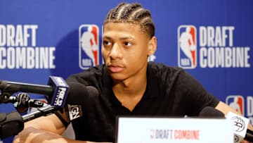 Jeremiah Fears, at the 2025 NBA Draft Combine