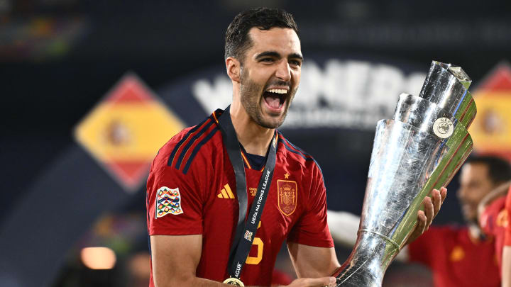 Merino won Euro 2024 with Spain this summer