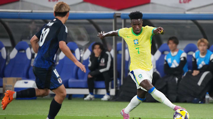 Vini Jr ainda não decolou com a Amarelinha