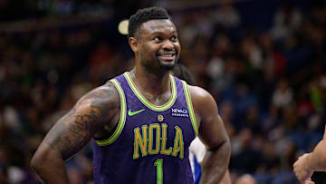 New Orleans Pelicans forward Zion Williamson (1)