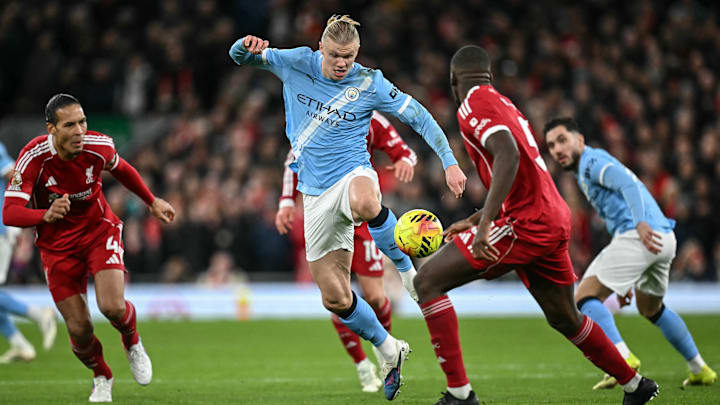 Erling Haaland foi decisivo em Anfield