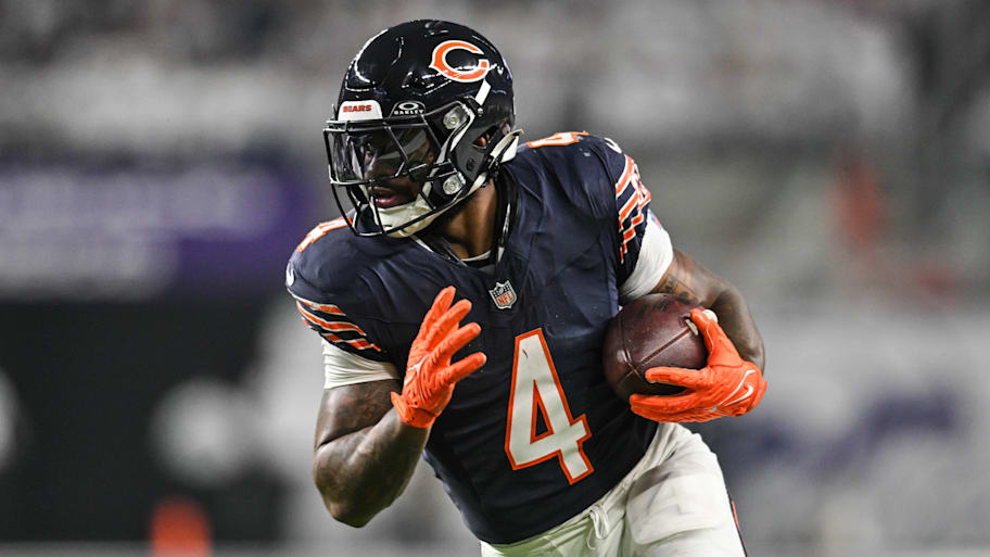 Chicago Bears running back D'Andre Swift