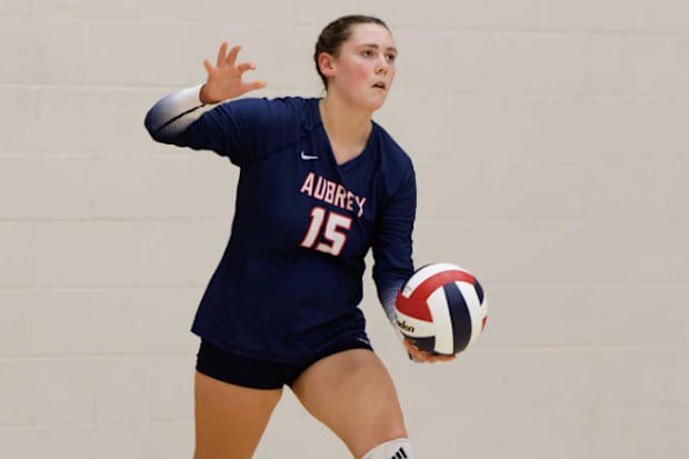 Aubrey vs. Farmersville in Texas JV high school volleyball clash Aug. 26, 2025