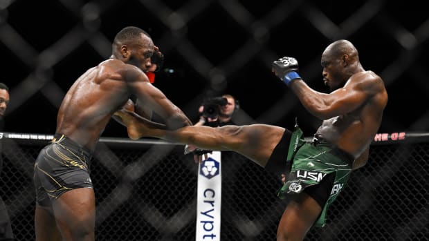 Kamaru Usman Makes Pick for UFC 304, Teases Return: ‘Boogeyman Is on Sabbatical'