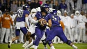 TCU vs. Stanford Best College Football Prop Bets for Week 1 in action during the game between the TCU Horned Frogs and the Texas Longhorns at Amon G. Carter Stadium. Mandatory Credit: Jerome Miron-USA TODAY Sports