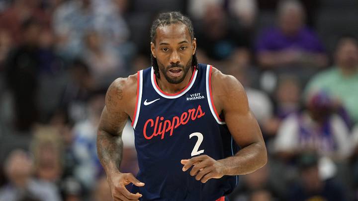 LA Clippers forward Kawhi Leonard (2) during the first quarter against the Sacramento Kings at Golden 1 Center on April 5, 2026