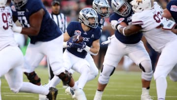 Dec 26, 2023; Dallas, TX, USA;  Rice Owls running back Dean Connors (0) runs with the ball against