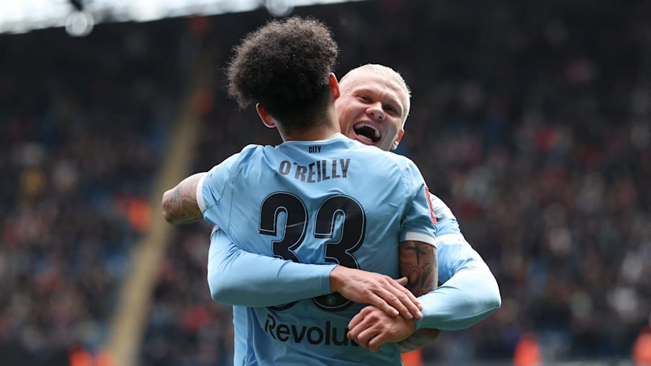 Nico O’Reilly, Erling Haaland