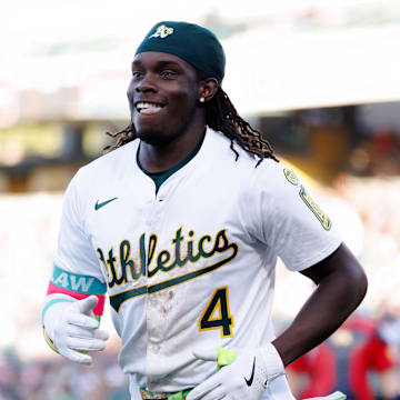 Lawrence Butler launched two home runs against the Braves on Tuesday, which included a grand slam.