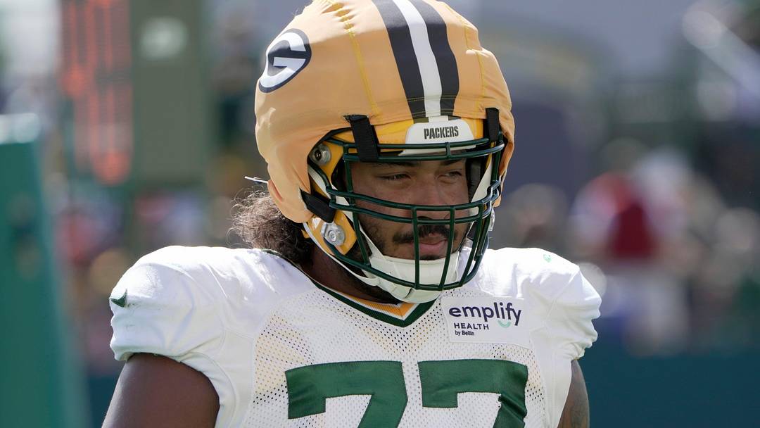 Green Bay Packers offensive tackle Jordan Morgan