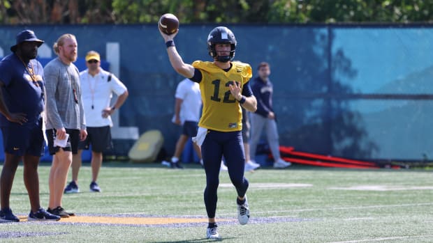 West Virginia University quarterback Scott Kean.