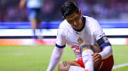 El capitán de las Chivas, Víctor Guzmán, es el goleador del equipo hasta ahora.