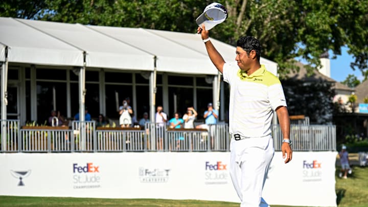 Hideki Matsuyama is a past champ at the FedEx St. Jude Championship. Hideki Matsuyama is a past champ at the FedEx St. Jude Championship.