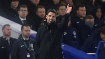 Mikel Arteta was not impressed with the penalty which went against Arsenal