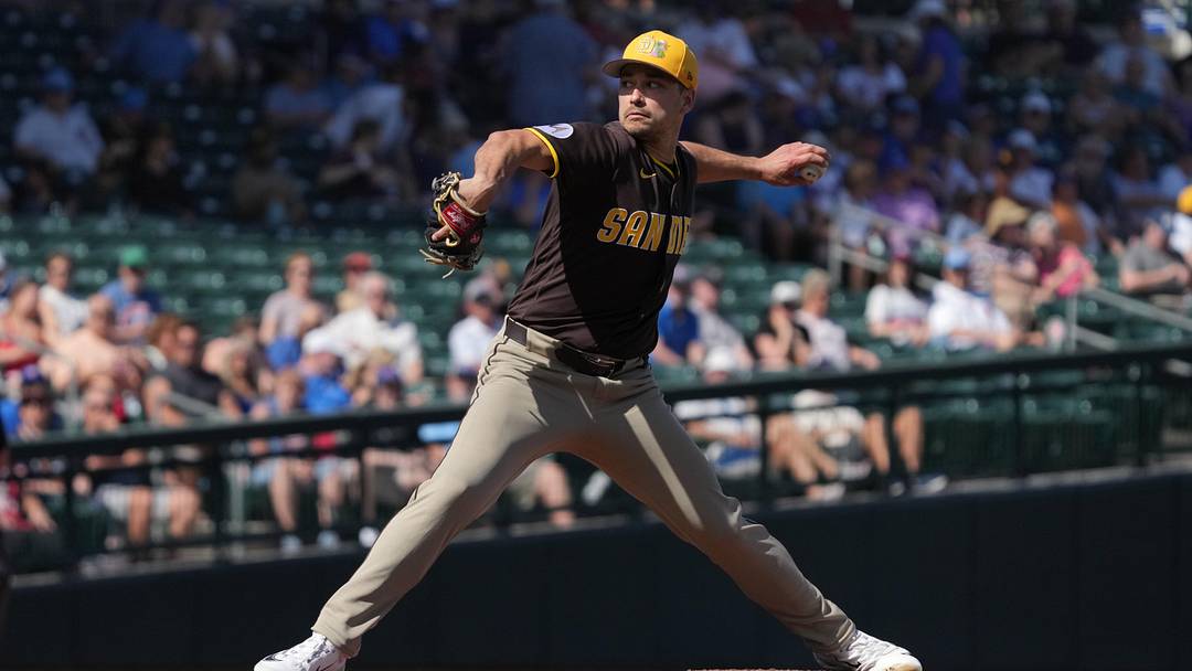 San Diego Padres pitcher Marco Gonzales.