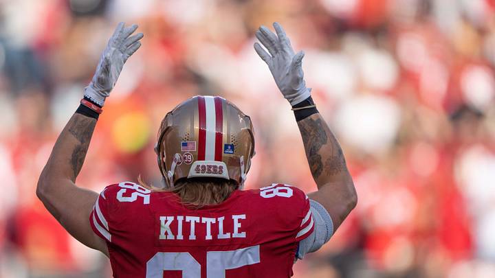 San Francisco 49ers tight end George Kittle (85)