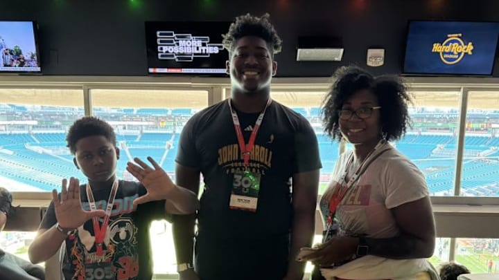 Sean Tatum and family visits Miami (2024). 