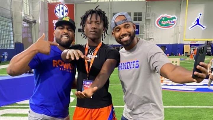 Three-star 2026 ATH Devonte Anderson at Florida. Three-star 2026 ATH Devonte Anderson at Florida.