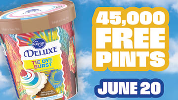 Kroger Is Giving Away 45,000 Pints of Free Ice Cream to Celebrate Summer - credit: Kroger